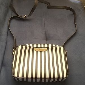 Henri Bendel centennial stripe crossbody purse